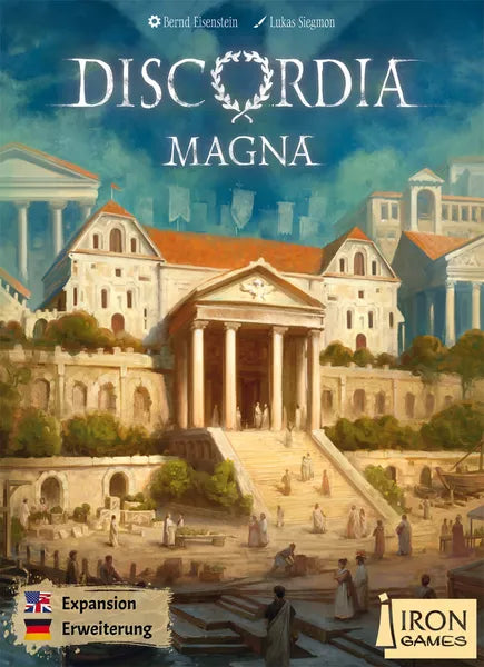 discordia magna expansion en jogo de tabuleiro